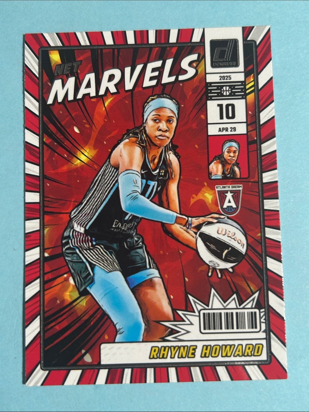 Rhyme Howard,Atlanta Dream,2025 Panini Marvels WNBA card #2